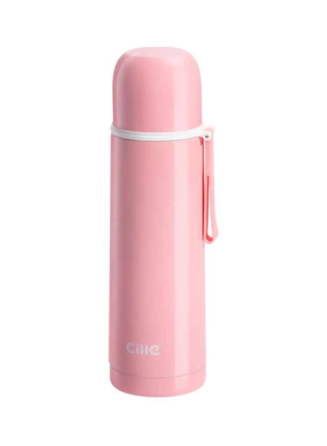 Stainless Steel Thermos Cup Pink 28.8cm