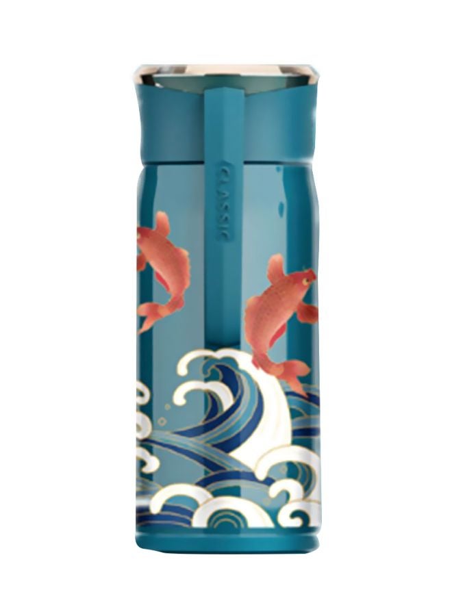 Stainless Steel Heat Preservation Cup Blue 21cm