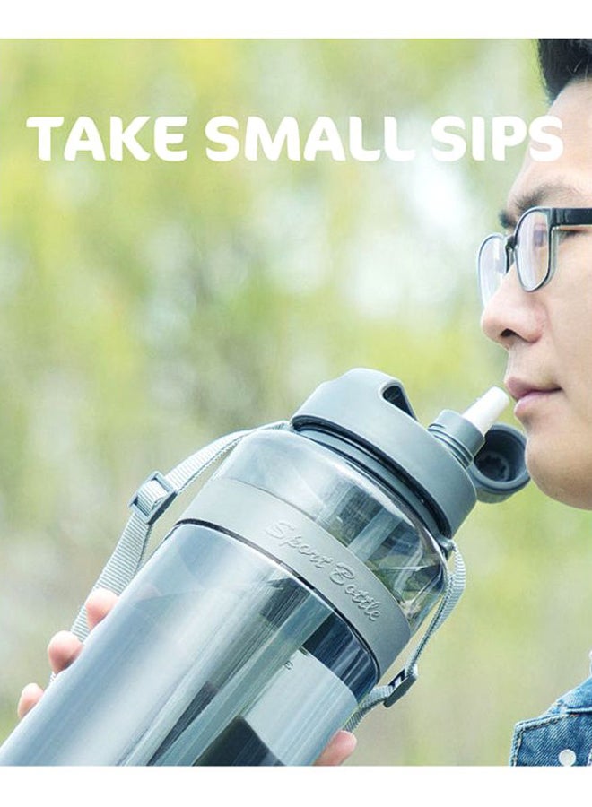 Plastic Water Cup Grey