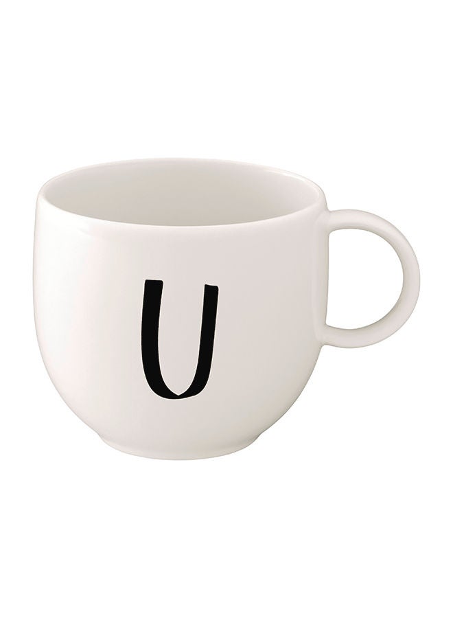 Coffee Letter U Mug