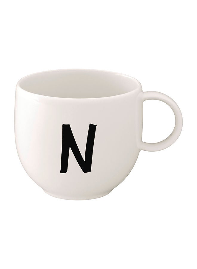 Coffee Letter N Mug