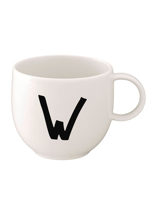 Coffee Letter W Mug