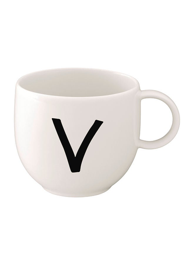 Coffee Letter V Mug