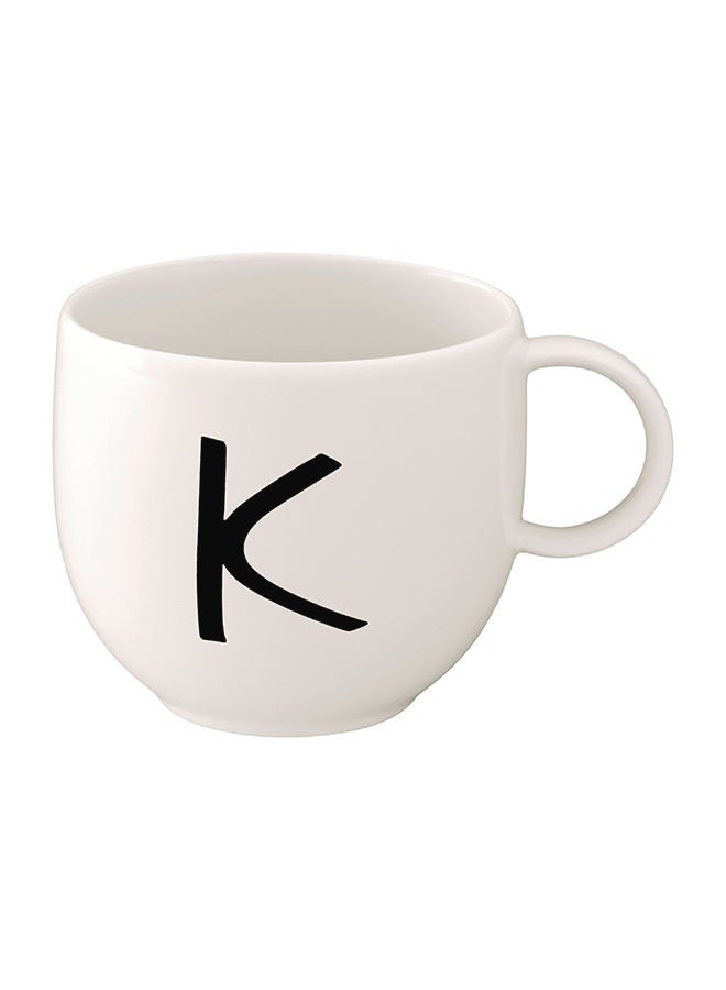 Coffee Letter K Mug