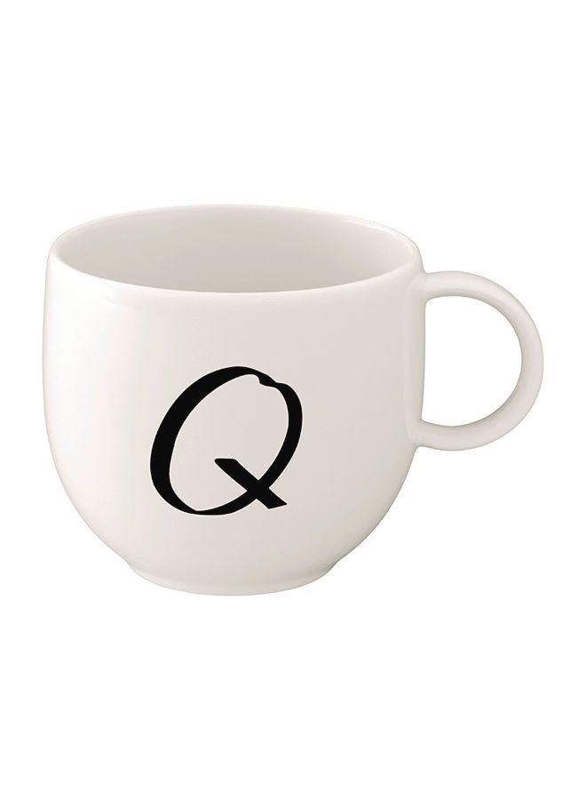 Coffee Letter Q Mug