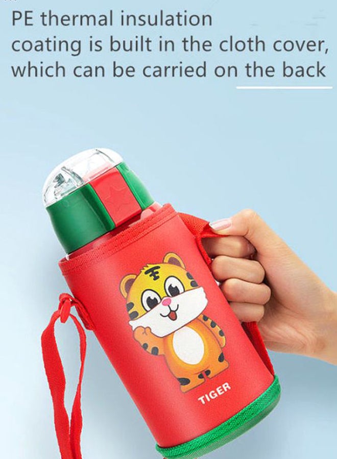 Portable Stainless Steel Water Cup Red/Green/Yellow