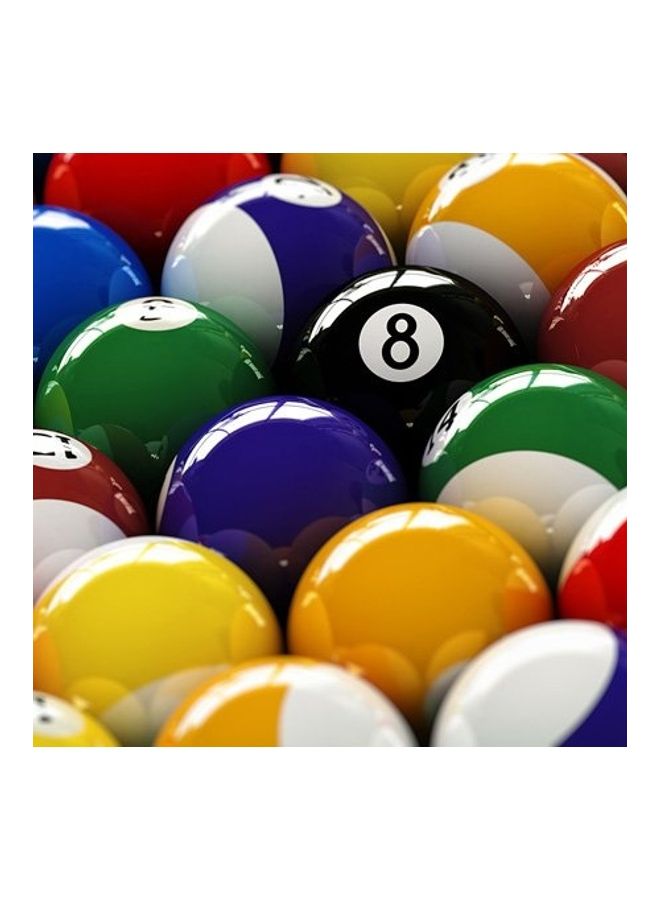 Billiard Eight Ball Mug Multicolour