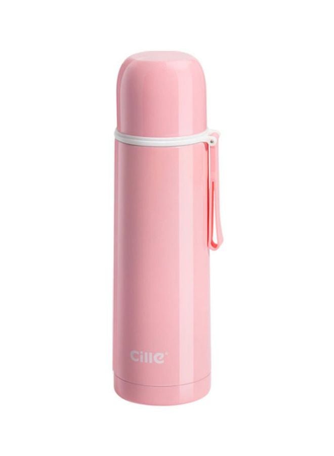 Portable Large Capacity Thermos Pink