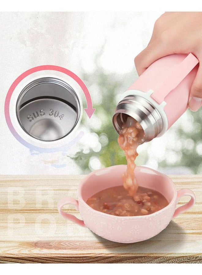 Portable Large Capacity Thermos Pink