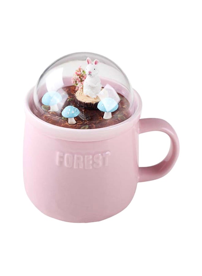 Lovely Cute Microlandschaft Mug Pink/Clear