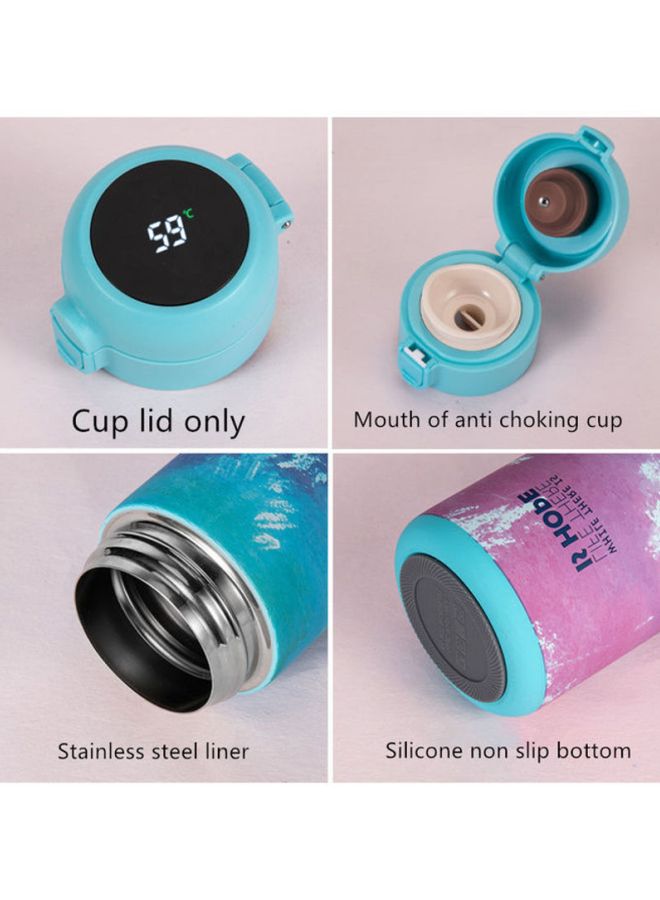 Stainless Steel Thermos Cup Blue 22.9cm