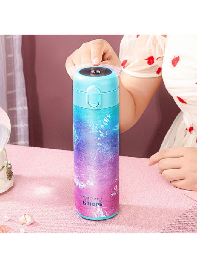 Stainless Steel Thermos Cup Blue 22.9cm