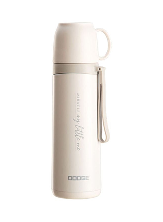 Stainless Steel Heat Preservation Cup Beige 25cm