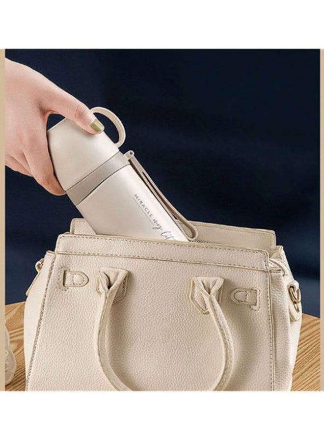 Stainless Steel Heat Preservation Cup Beige 25cm
