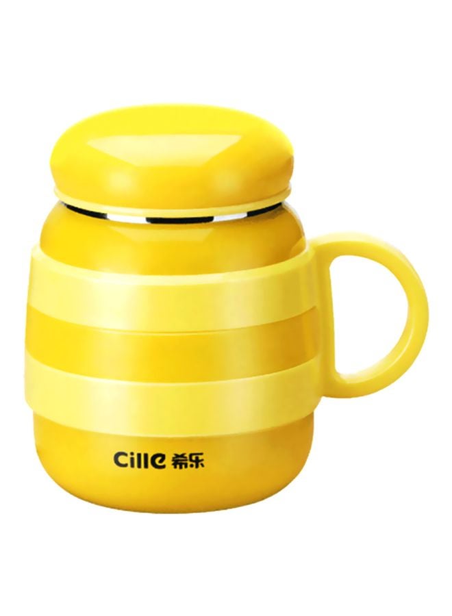 Korean Version Cute Big Belly Cup Yellow