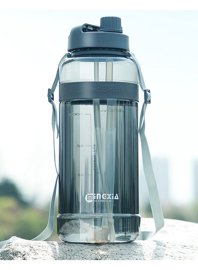 Plastic Water Bottle Black