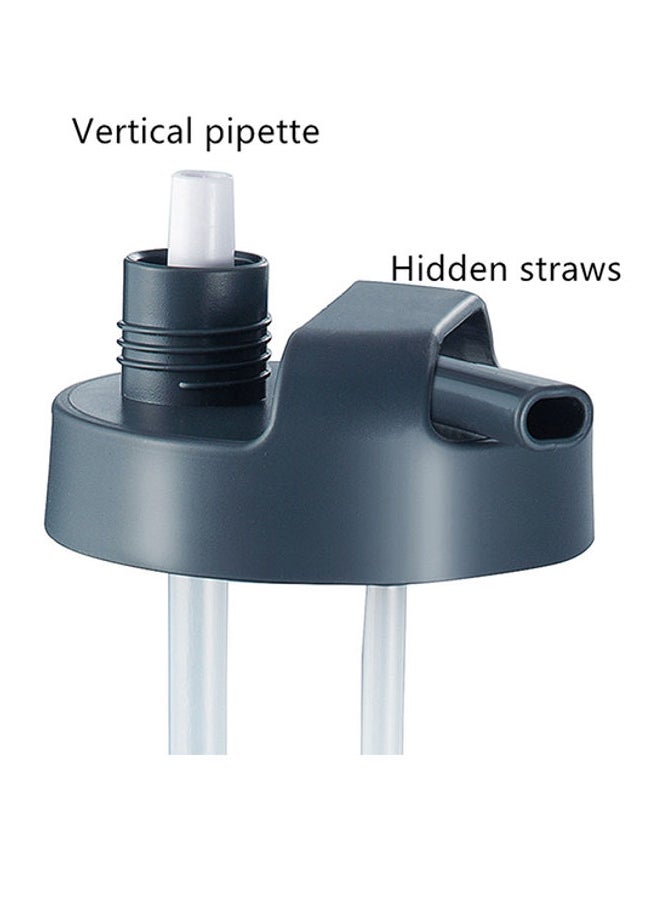 Plastic Water Bottle Black