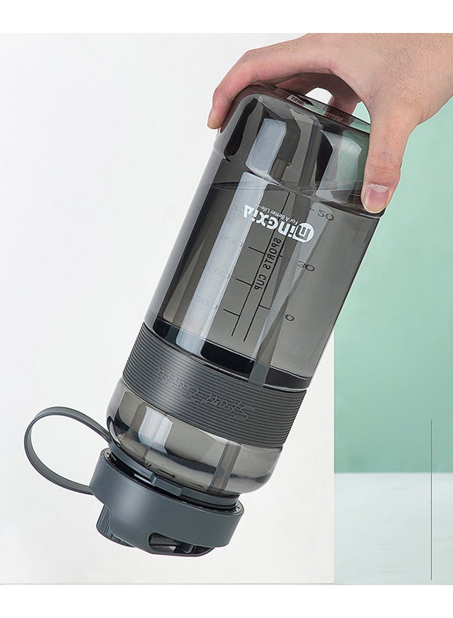 Plastic Water Bottle Black