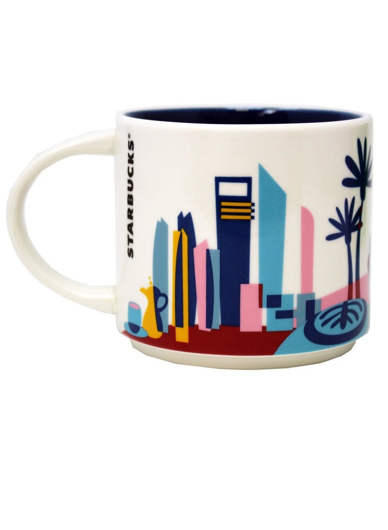 Starbucks You Are Here UAE (United Arab Emirates) Coffee Mug - 14 Oz