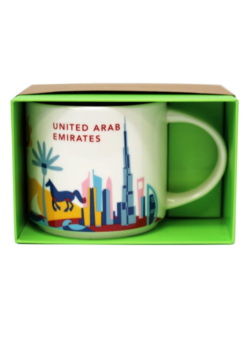 Starbucks You Are Here UAE (United Arab Emirates) Coffee Mug - 14 Oz