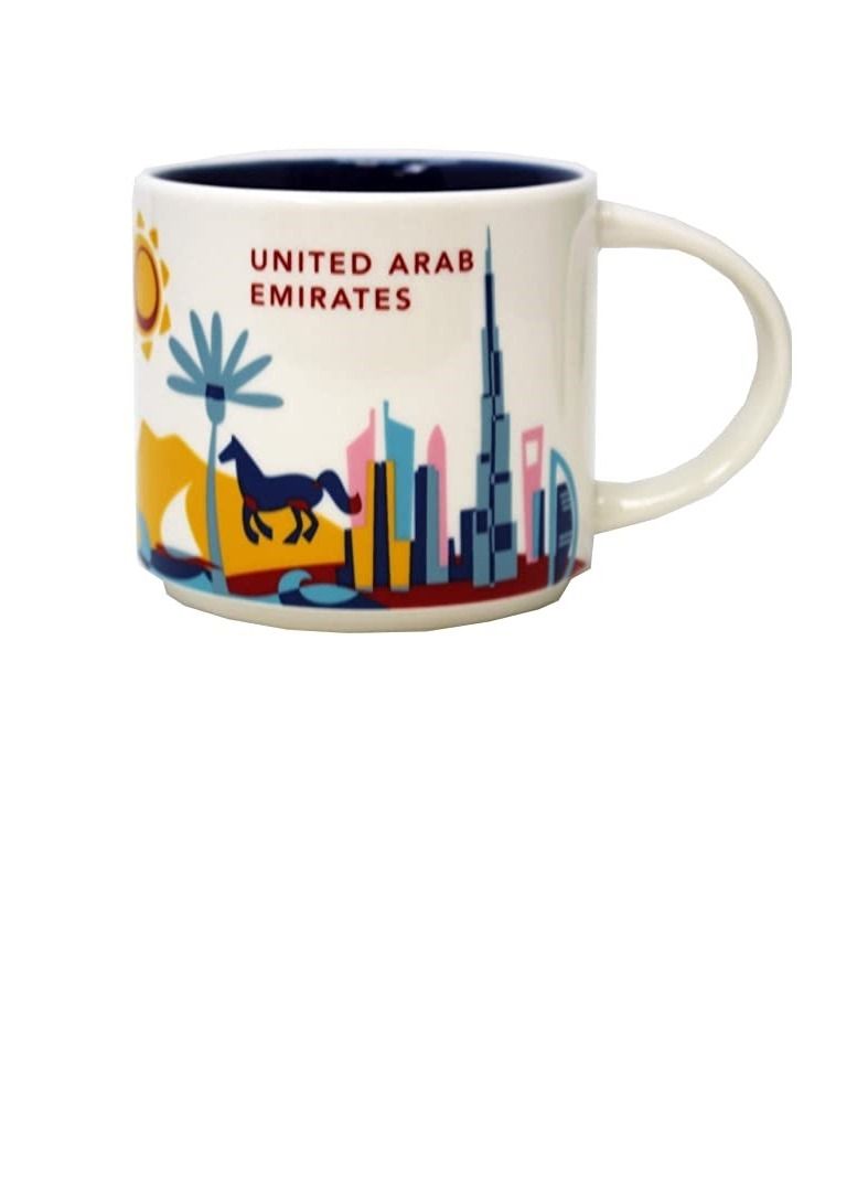 Starbucks You Are Here UAE (United Arab Emirates) Coffee Mug - 14 Oz