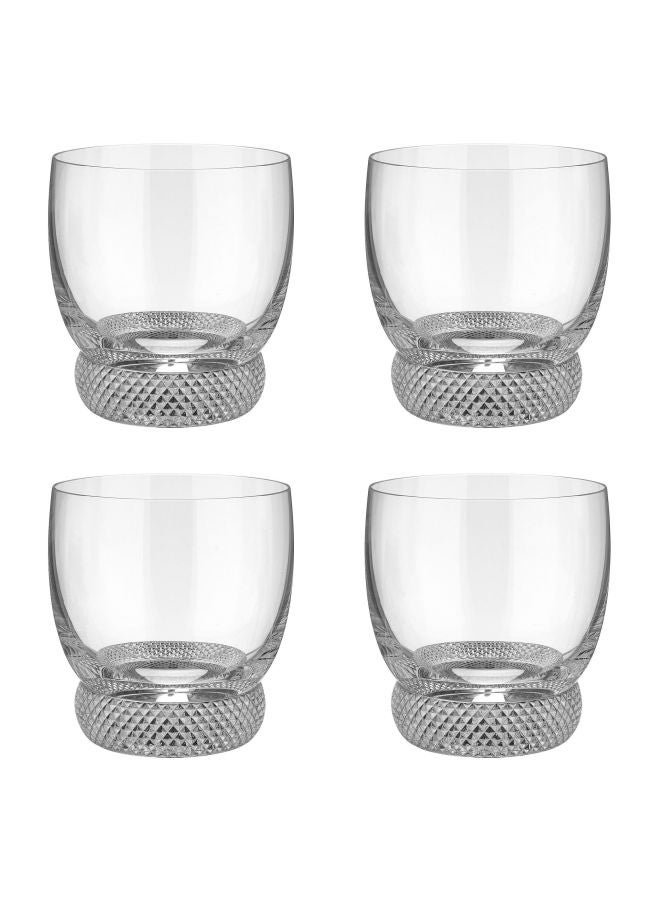 4-Piece Octavie Tumbler Set Clear 360ml