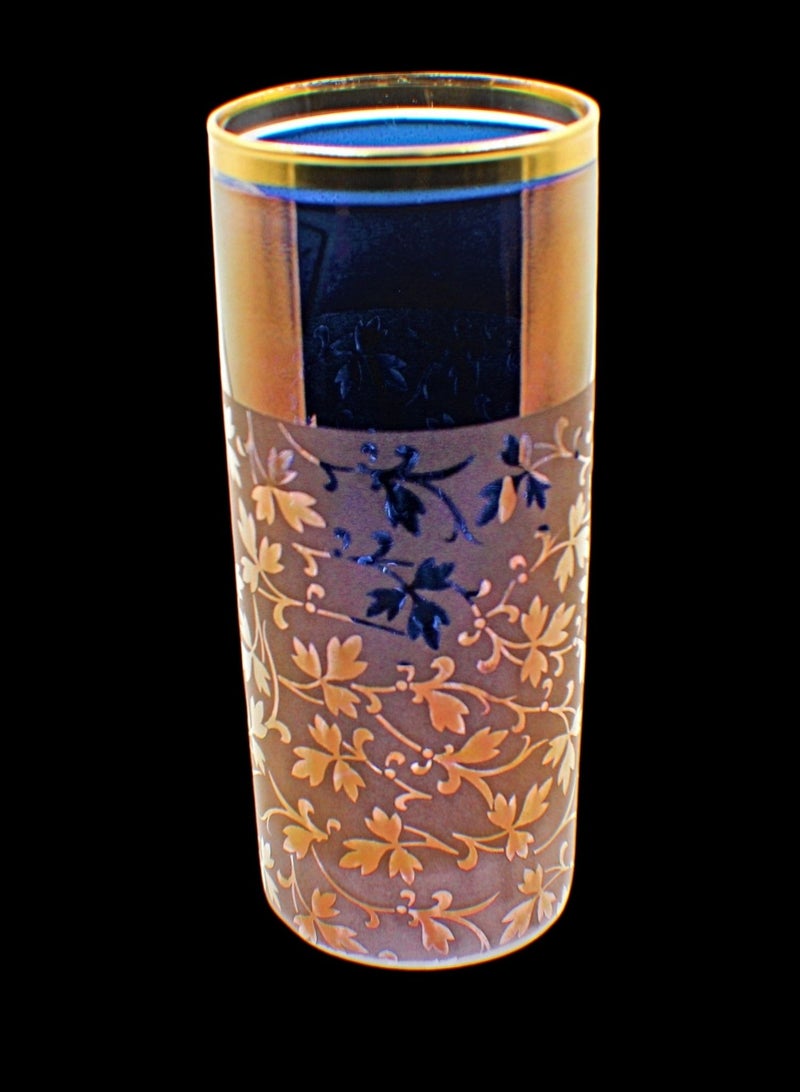 Tumblers glass cups for water juice 6 pieces