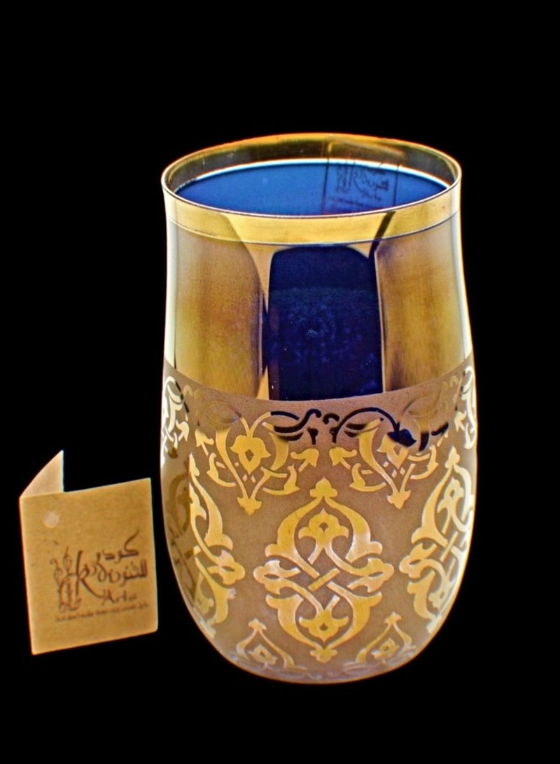 Tumblers glass cups for water juice 6 Pcs