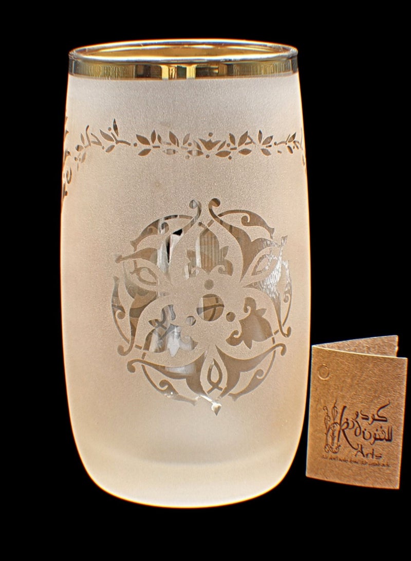 Tumblers glass cups 6 pieces