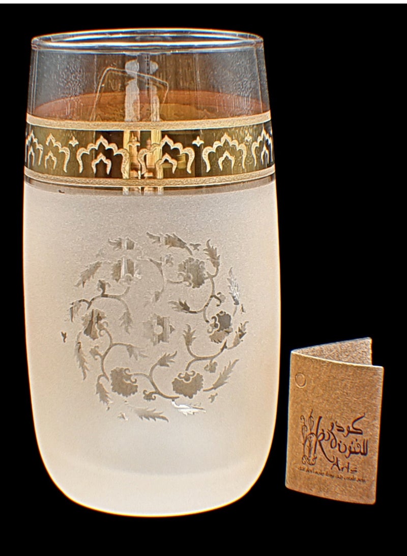 Tumblers glass cups for water juice 6 pieces