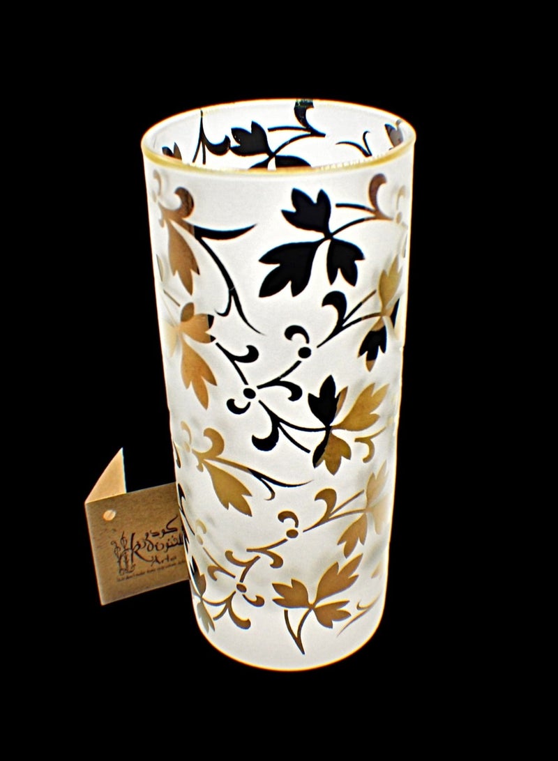 Tumblers Glass Cups for Water Juice 6 Pieces