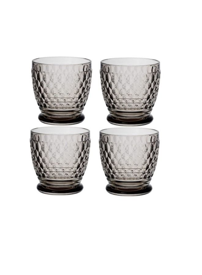 4-Piece Boston Tumbler Black