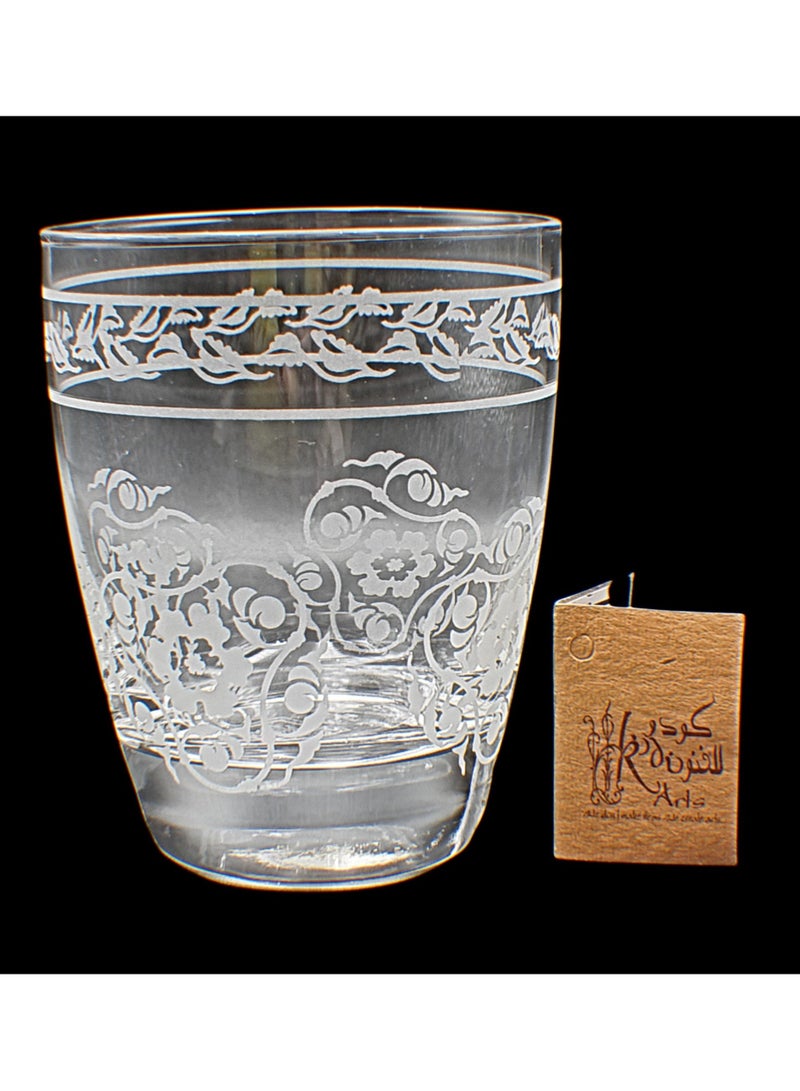 Tumblers Glass Cups for Water Juice 156 Gada Trns 6 Pcs