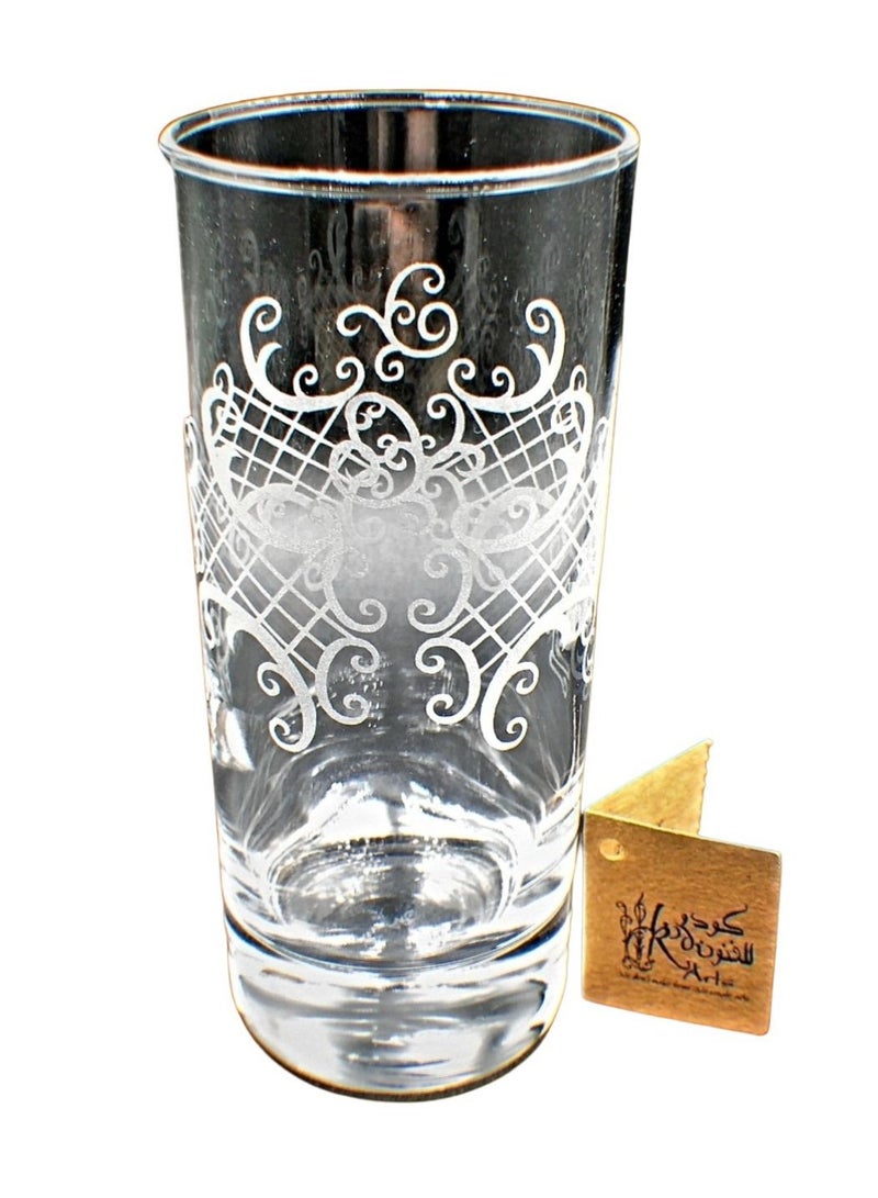 Tumblers Glass Cups for Water Juice 6 Pieces