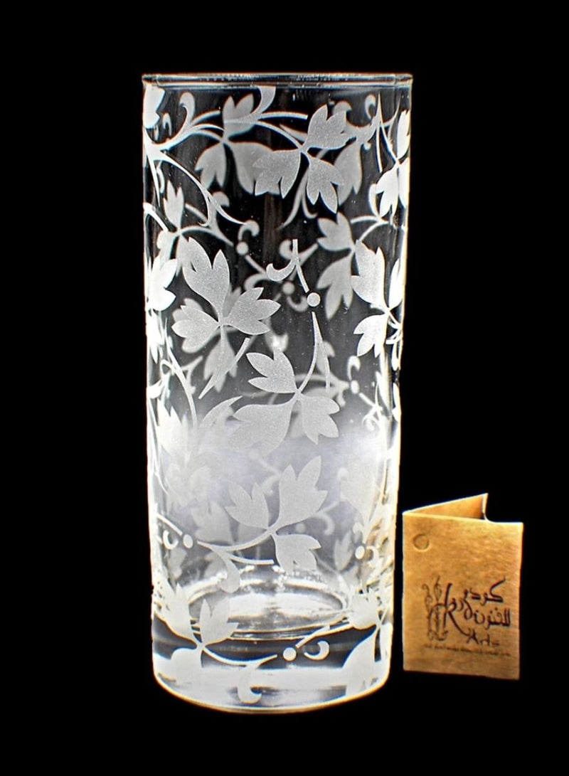 Tumblers Glass Cups for Water Juice 155 Zen Transparent 6 Pcs