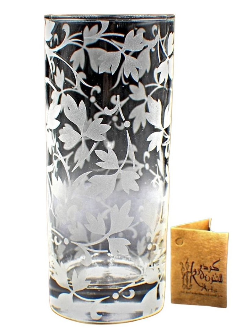Tumblers Glass Cups for Water Juice 155 Zen Transparent 6 Pcs