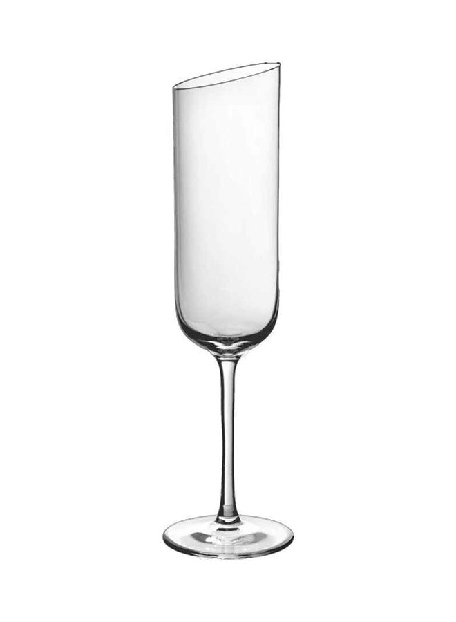 4-Piece NewMoon Juice Glass Set Clear 177ml