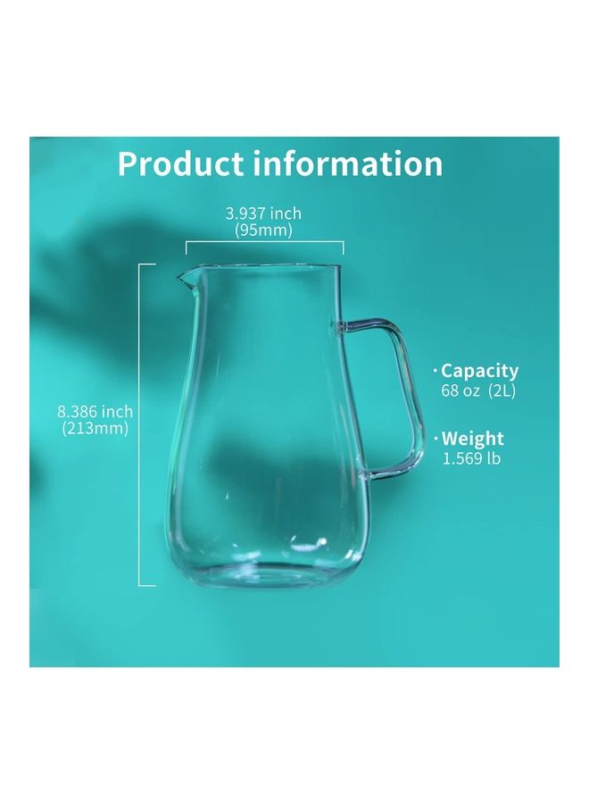 Glass Jug Clear