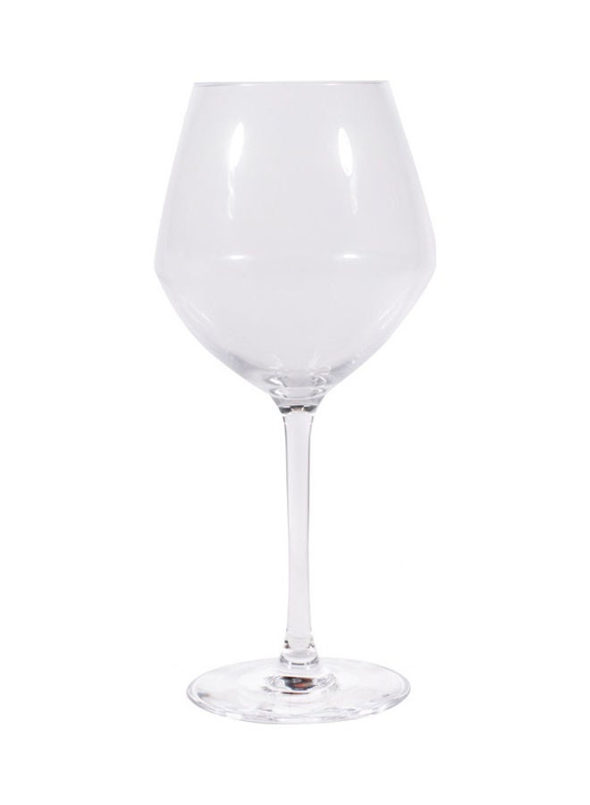6-Piece Cabernet Vins Jeunes Stem Glass Set Clear 580ml