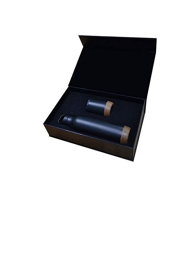 Almelo Coffee Mug and Double Walled Insulated Tumbler Vacuum Flask Gift Set