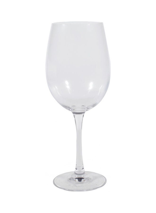 6-Piece Cabernet Tulipe Stem Glass Set Clear 470ml
