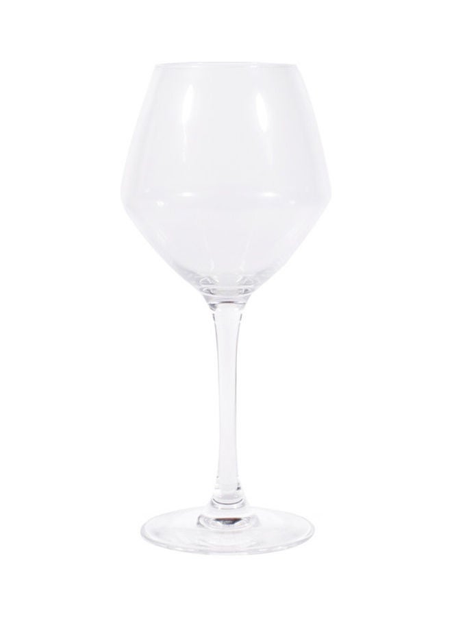 6-Piece Cabernet Vins Jeunes Stem Glass Set Clear 350ml