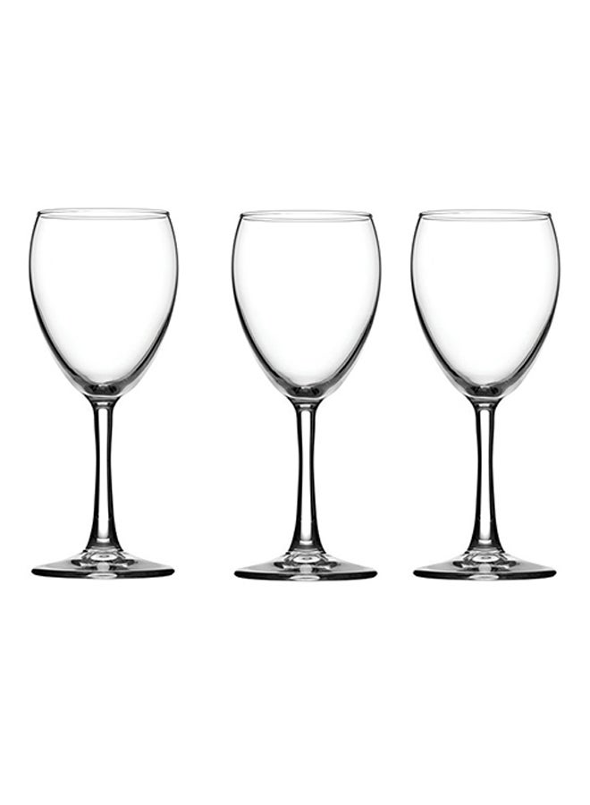 3-Piece Imperial Glass Set Clear