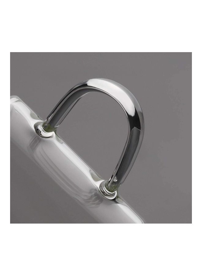 Set Of 8 Espresso Coffee Cups Clear 140mm