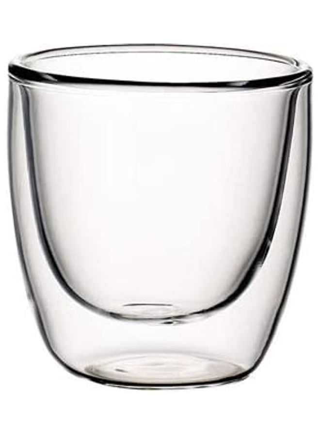 Double Walled Coffee Glasses Mugs multicolour