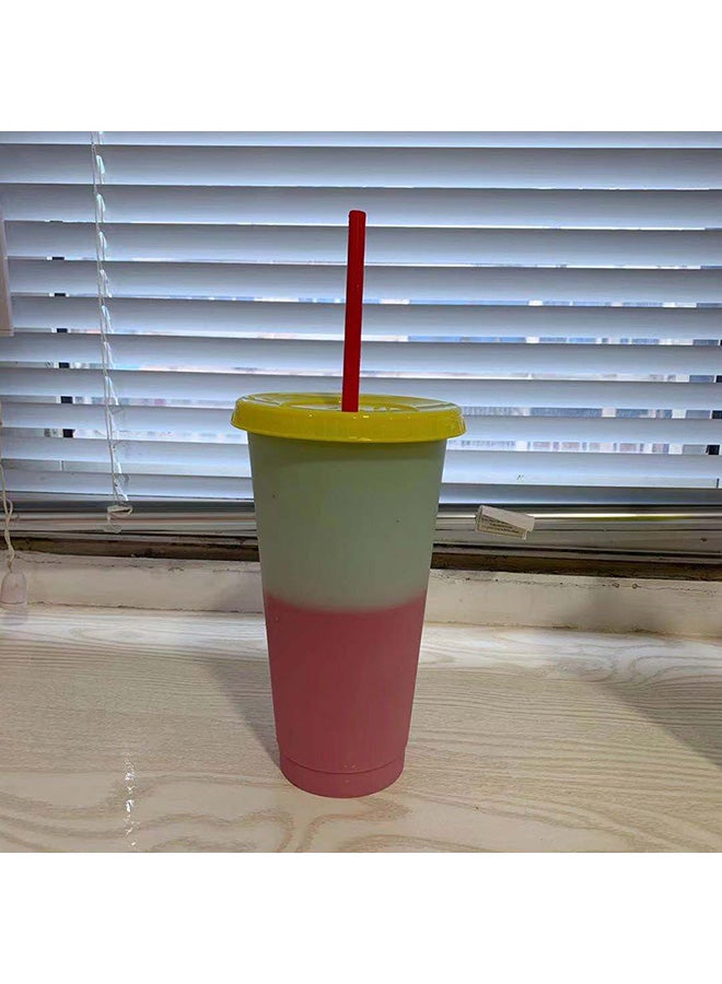 Thermo Plastic Cup Green/Red 30x20x20cm