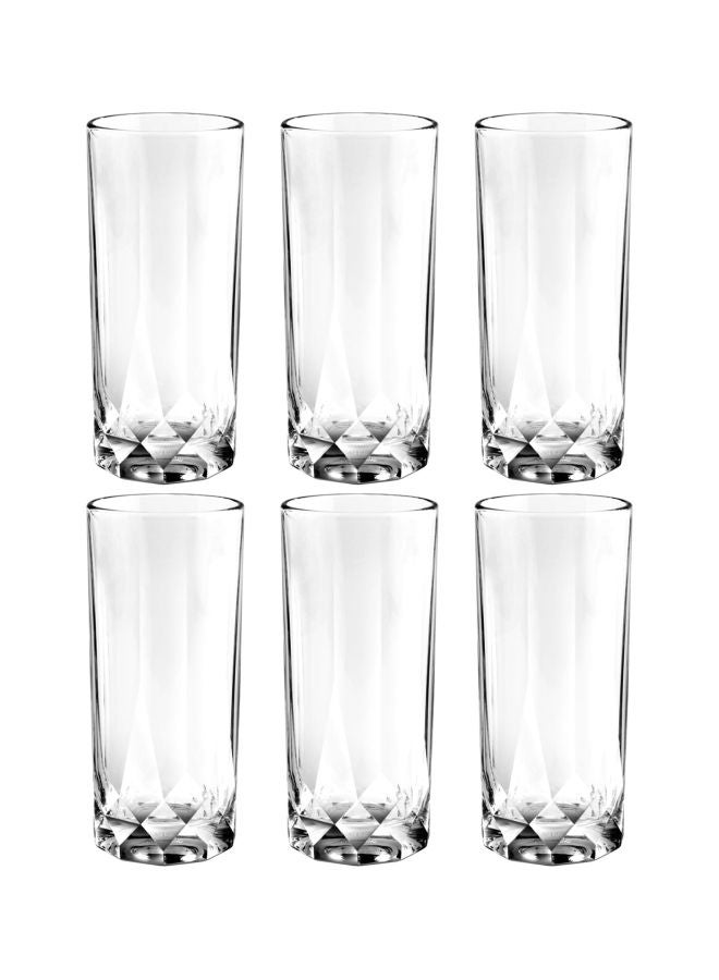Pack Of 6 Connexion Highball Tumbler Clear
