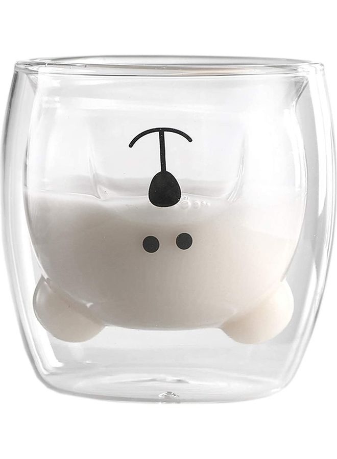 Double Wall Glass Cup Clear