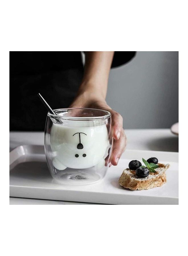 Double Wall Glass Cup Clear