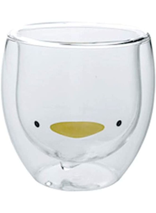 Double Wall Glasses Cup multicolour